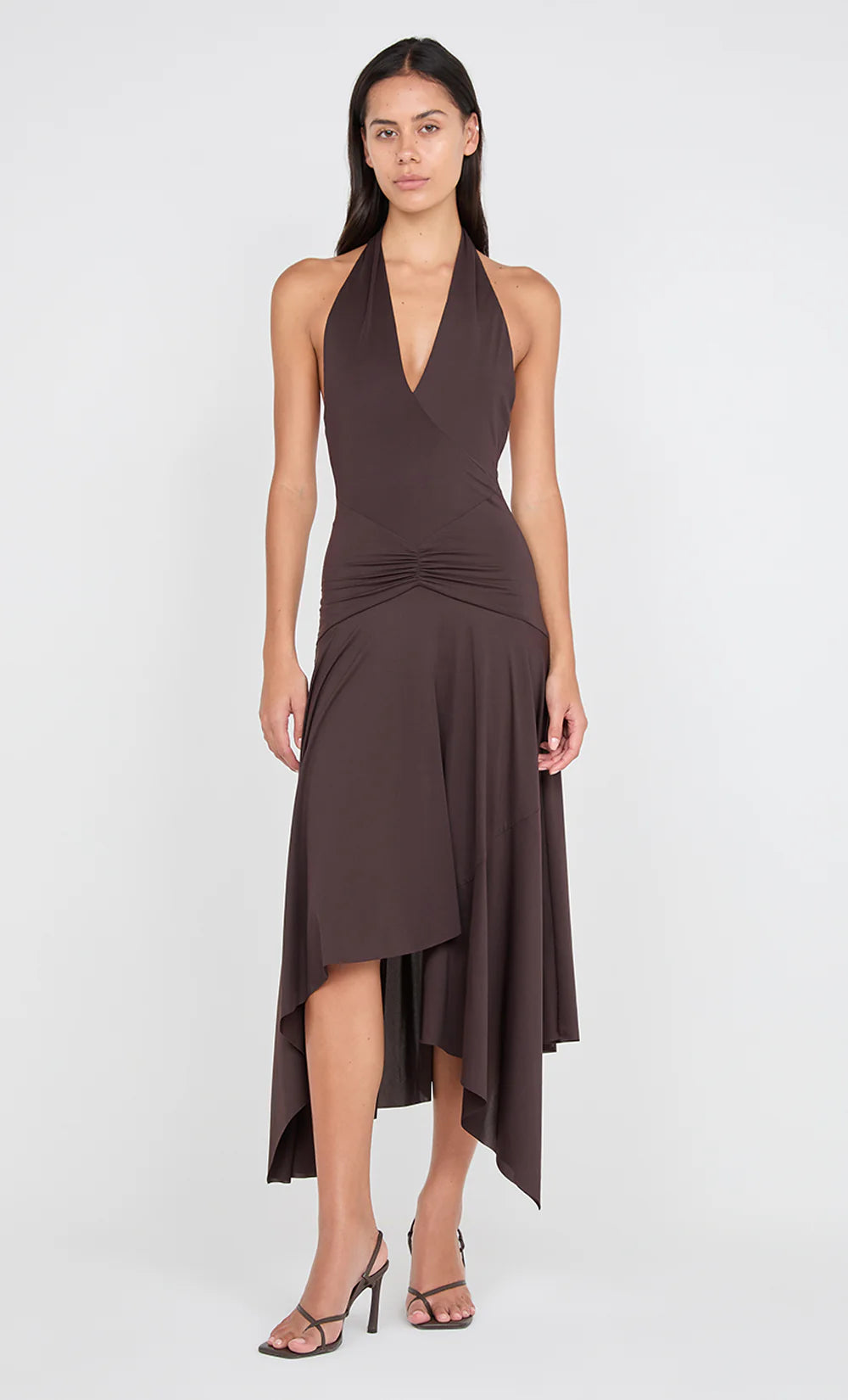NESSIE HALTER DRESS